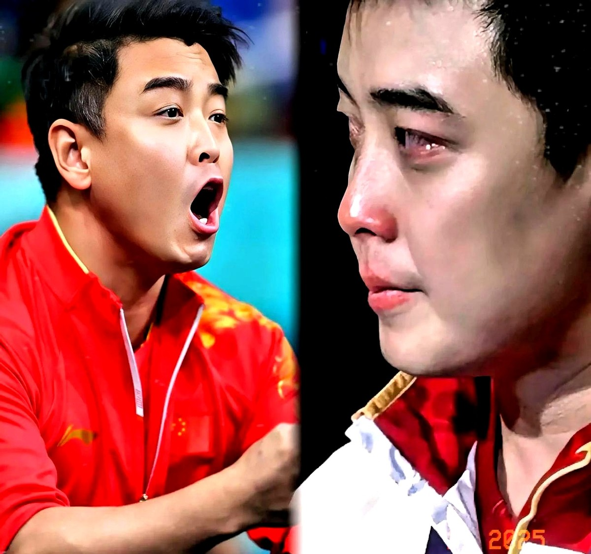 包含日本乒乓球队逆转德国乒乓球队，王皓爆发神勇的词条